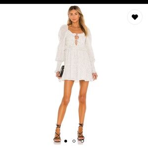 Majorelle Reece smocked dress